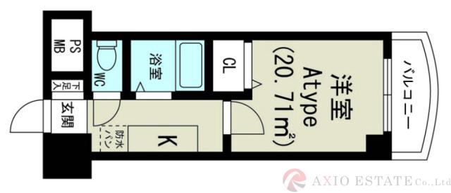 ノルデンハイム新大阪の間取り