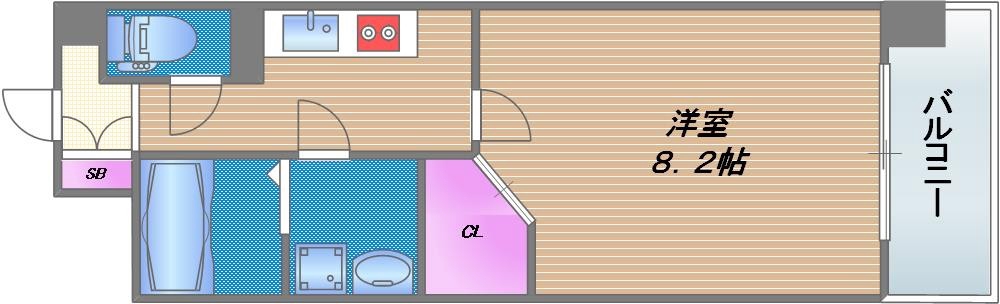 ドゥーエ森ノ宮の間取り
