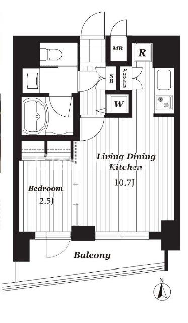 ダイナシティ上本町の間取り