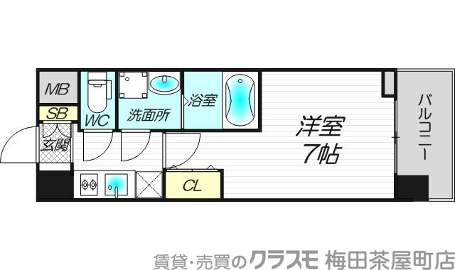 スプランディッドⅡの間取り
