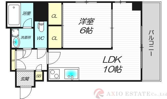 十三東の完工年月(2007年3月)築の賃貸マンションの間取り