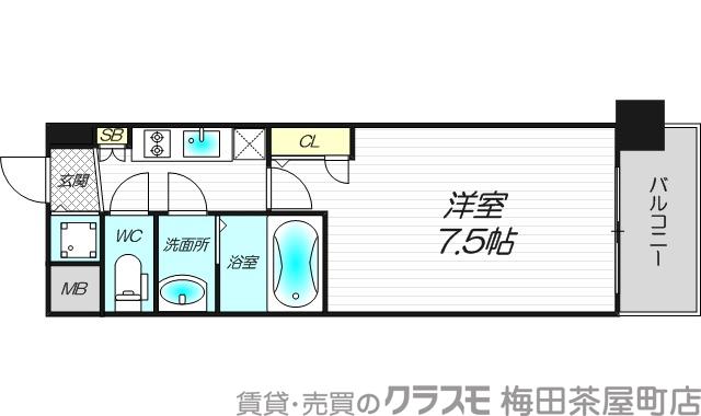 木川西の完工年月(2024年3月)築の賃貸マンションの間取り