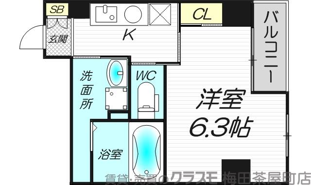 グランパシフィック木川東の間取り