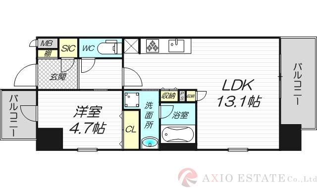 スプランディッドⅧの間取り