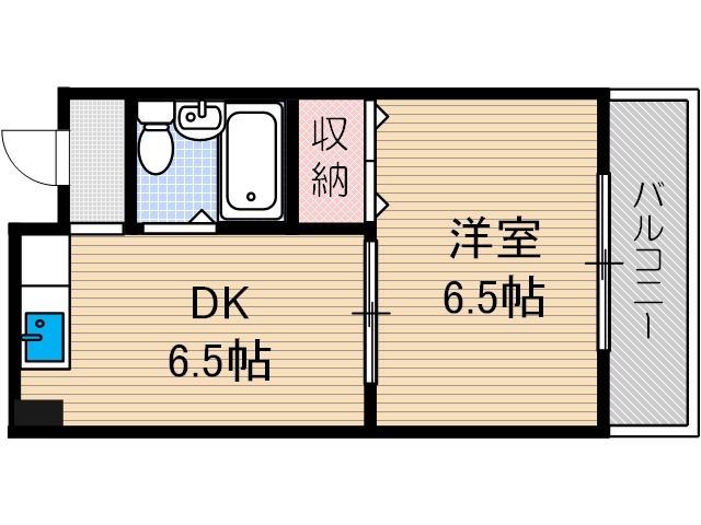 第2清和マンションの間取り