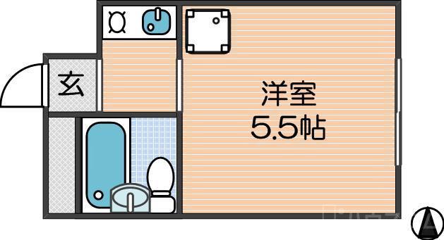 ベルシャトー南加賀屋の間取り