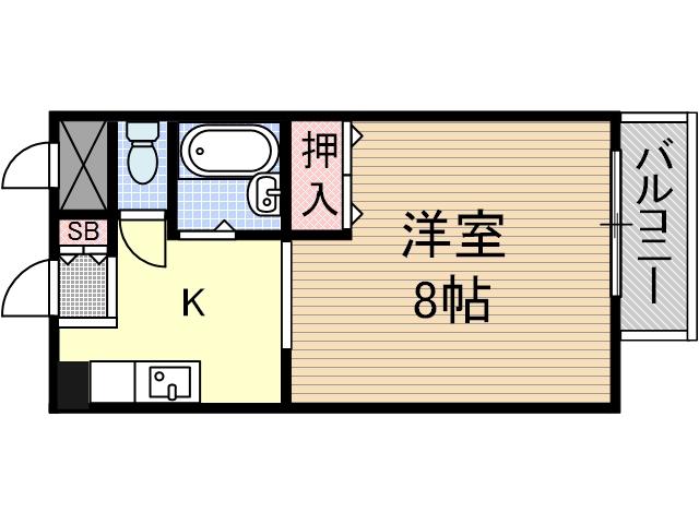 アルカディアSTの間取り