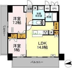 IS二十人町の間取り
