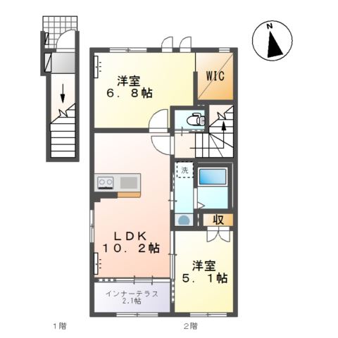Teoria 茂庭の間取り
