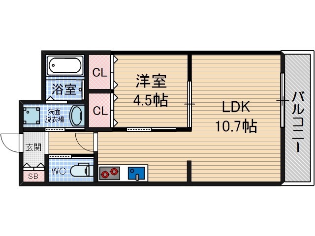 Sunbloom Neoの間取り