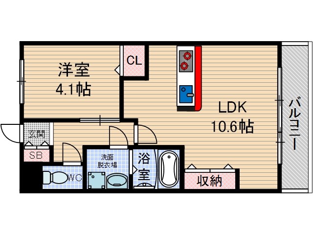 ラヴニールの間取り