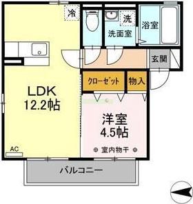 コーポ・ゼルコバの間取り