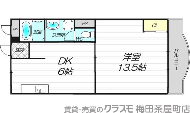 高木ハイツの間取り