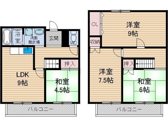 メゾンアルシュの間取り