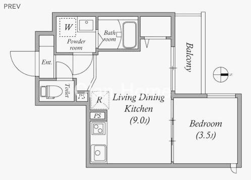 Royal Maison 城東の間取り