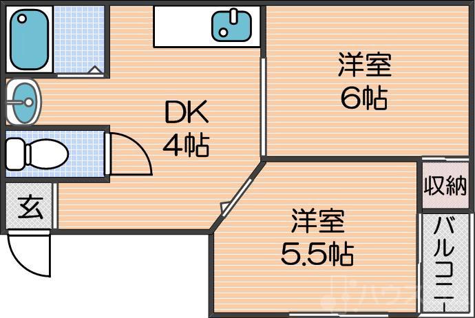 ハウス大幸の間取り