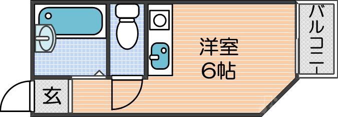 住之江一番館の間取り