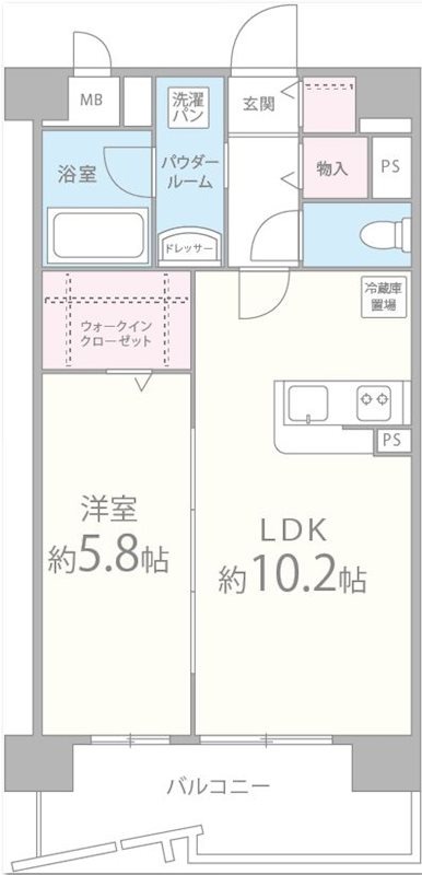 カンマキーノの間取り