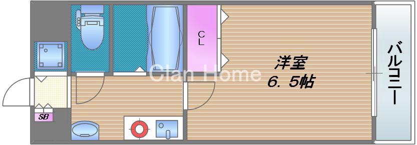 サンアーク深江橋の間取り