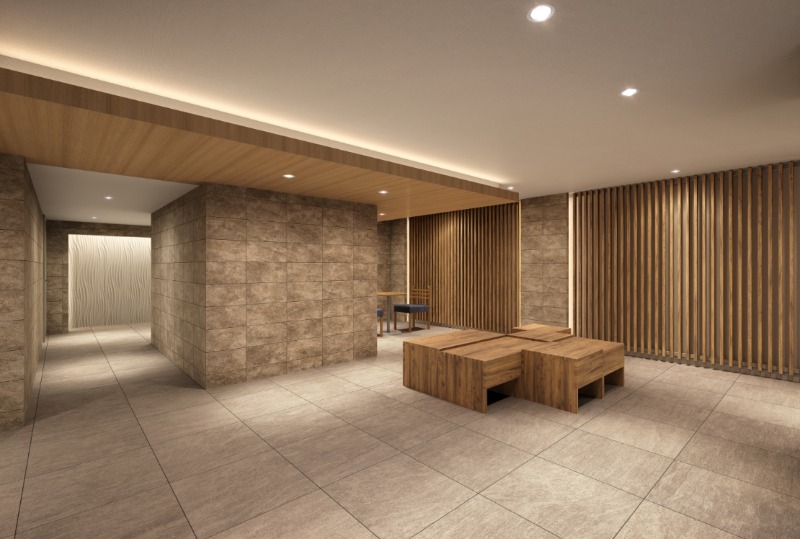 3/4 エントランス