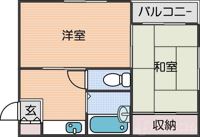 オリーブ御崎の間取り