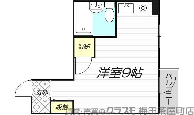 シャトー白美の間取り