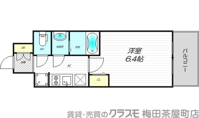 東三国の完工年月(2020年3月)築の賃貸マンションの間取り