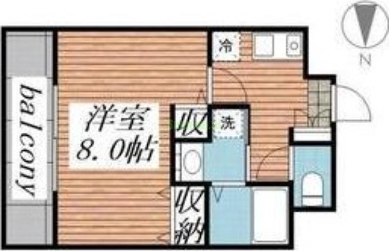 アブニール小田原の間取り