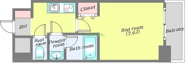 HF一番町レジデンスの間取り