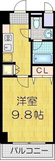 吉文字町の完工年月(2008年8月)築の賃貸マンションの間取り