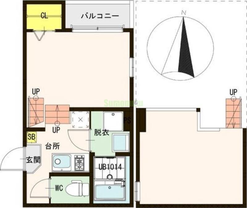 マルシエール黒松の間取り