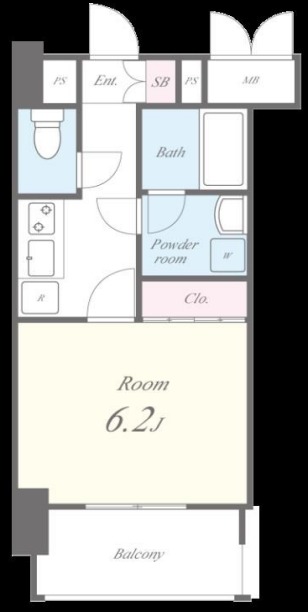 セイワパレス真田山公園南の間取り