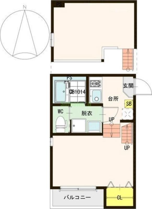 メルツ原町の間取り