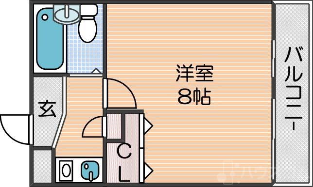 メゾンドモリタの間取り