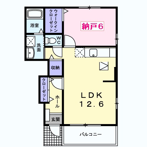 エルベラン ソラの間取り