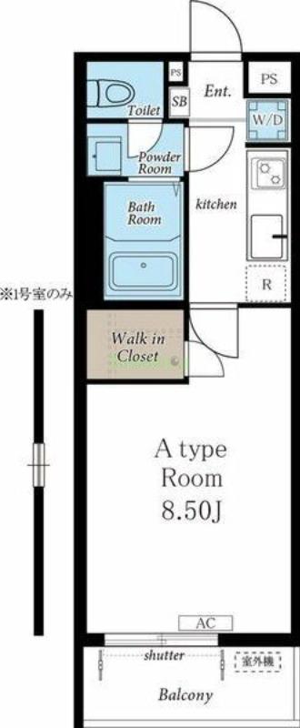 エヌエー連坊の間取り
