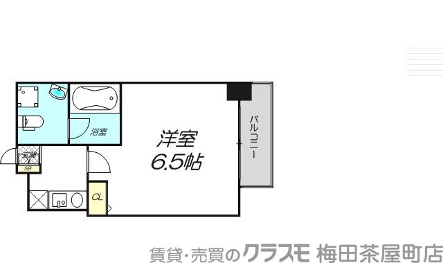 アスール江坂3rdの間取り