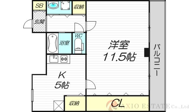 ハイムタケダT-8の間取り