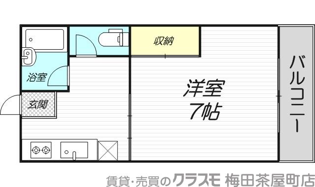ハイツホリの間取り