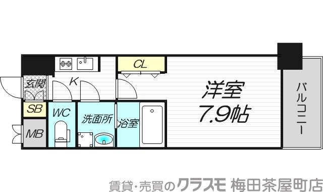東中島の完工年月(2008年2月)築の賃貸マンションの間取り