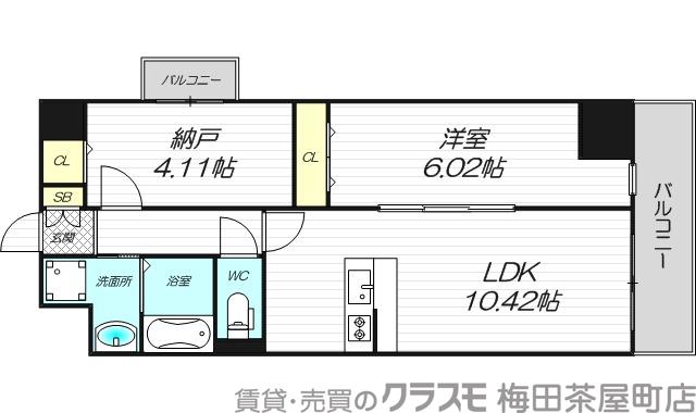木川東の完工年月(2025年8月)築の賃貸マンションの間取り