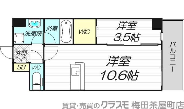 加島の完工年月(2025年11月)築の賃貸マンションの間取り