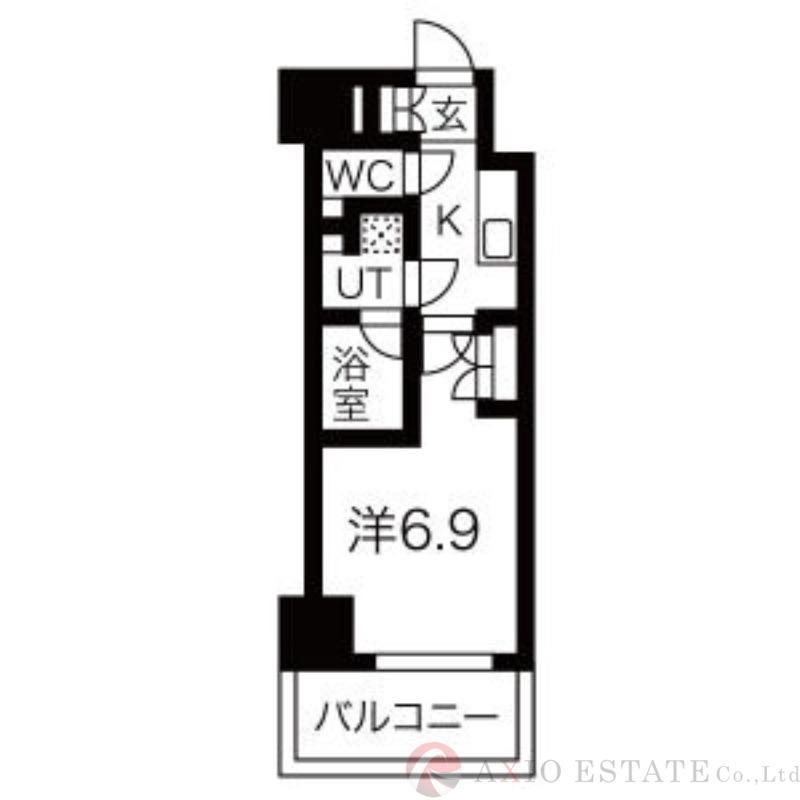 エグゼ北大阪の間取り