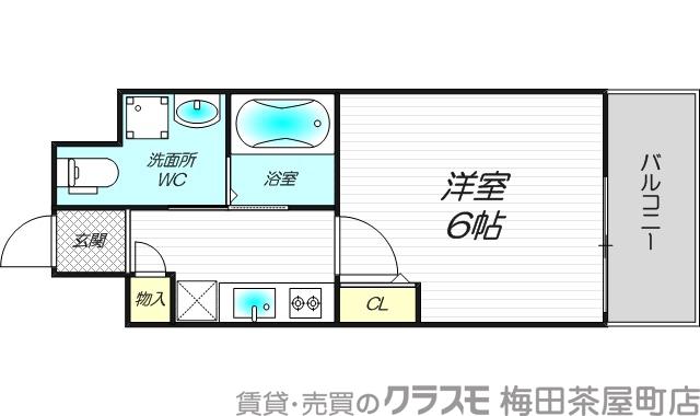 Live Casa上新庄の間取り