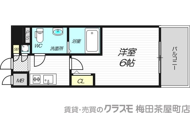 十三東の完工年月(2016年11月)築の賃貸マンションの間取り