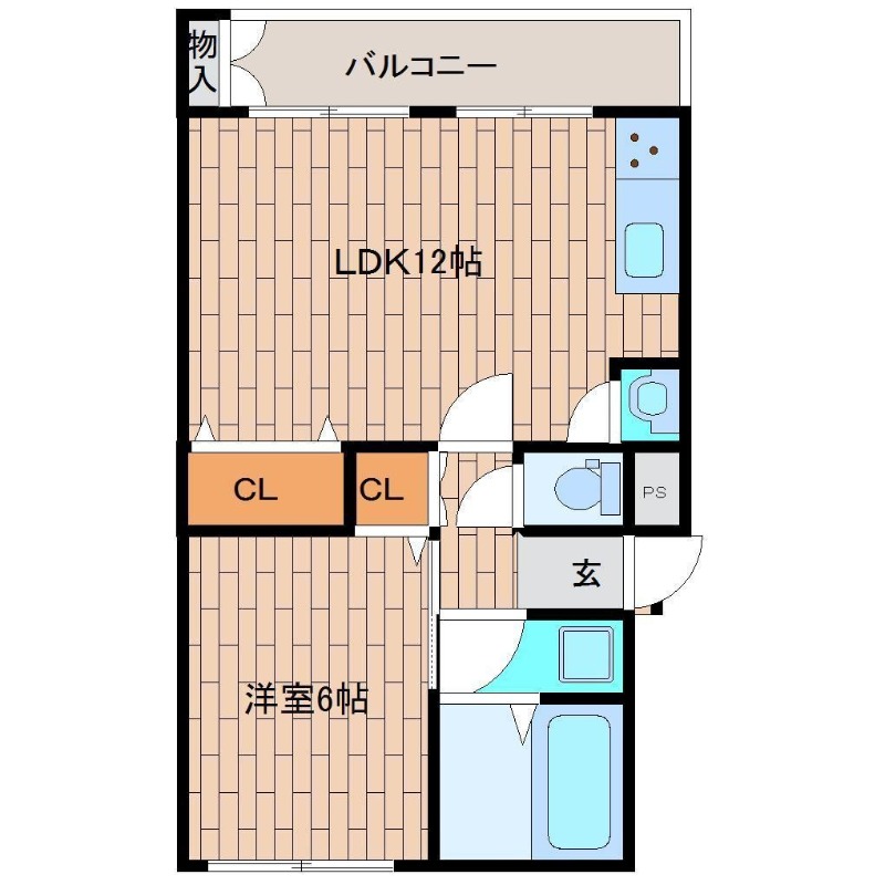 ハコス摂の間取り