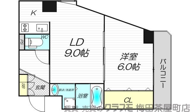 I Cube 新大阪東の間取り