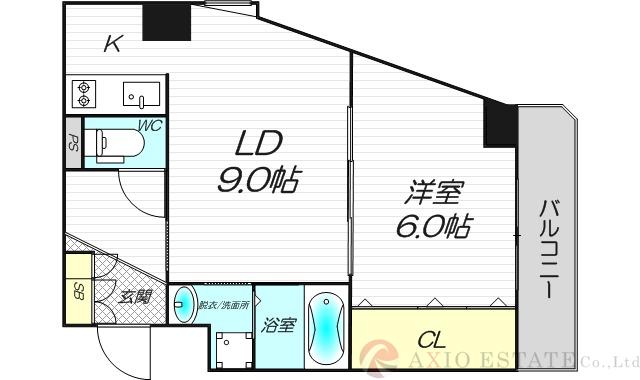I Cube 新大阪東の間取り