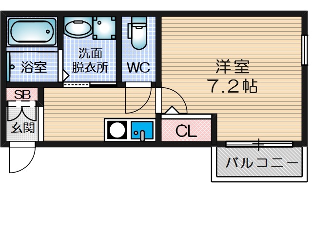 ロイヤルワン中穂茨木の間取り