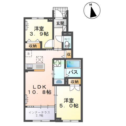 ソレイユ エ リュンヌの間取り